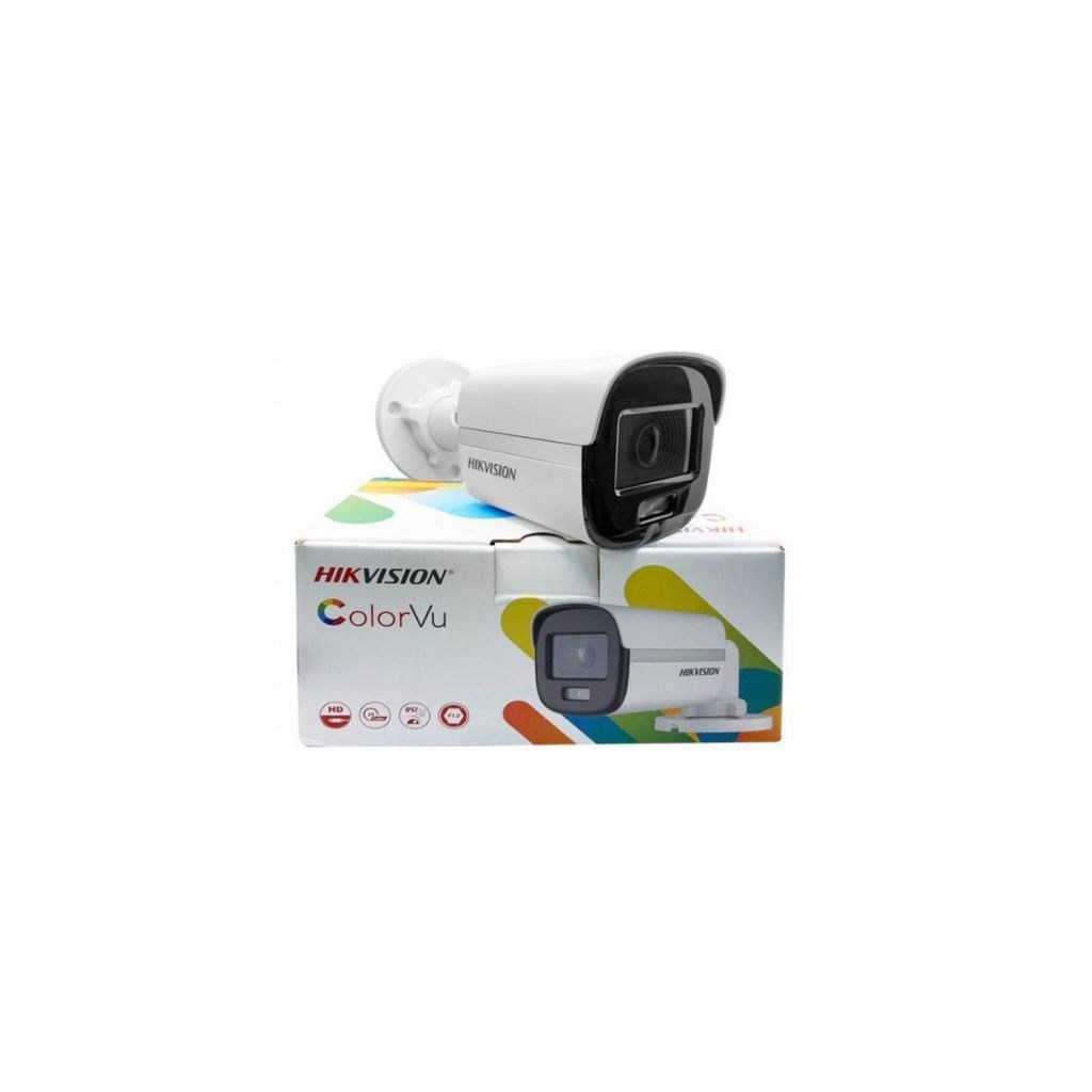 HIKVISION DS-2CE10DF0T-PF, 2Mpix, 3.6mm Lens, 20Mt Gece Gorusu, Full Time Color, Color Vu, IP67, Bullet Kamera