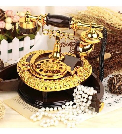 Siyah Telefon Muzik Kutusu Mucevherlik Taki Kutusu N-44BW10