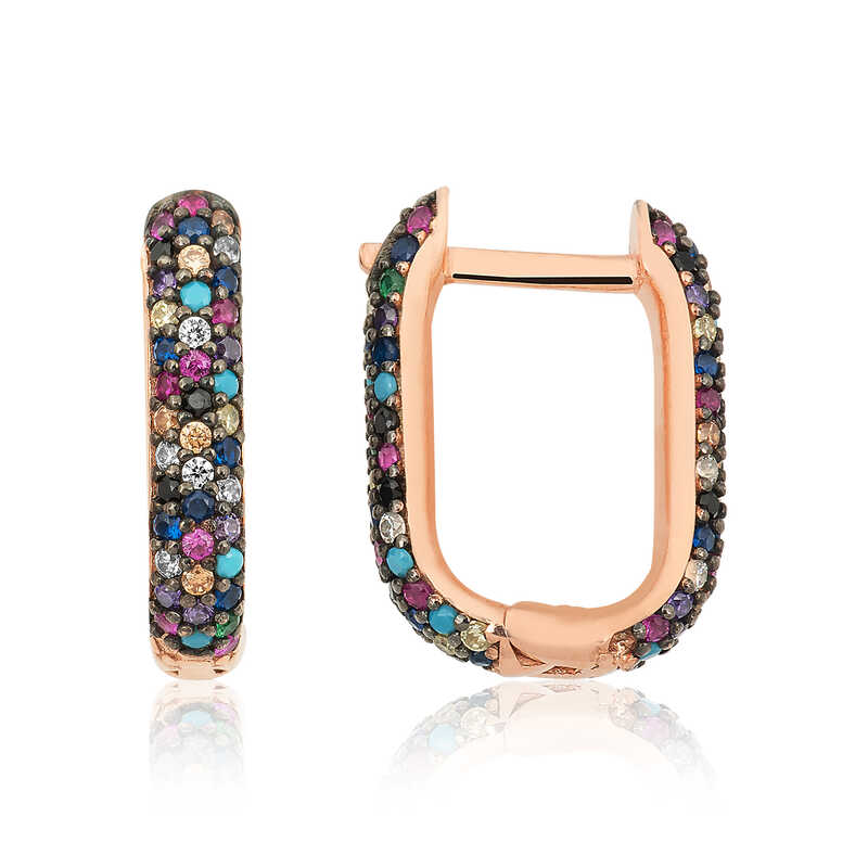 Gumus Cift Tarafli Mix Tasli J Bayan Kupe