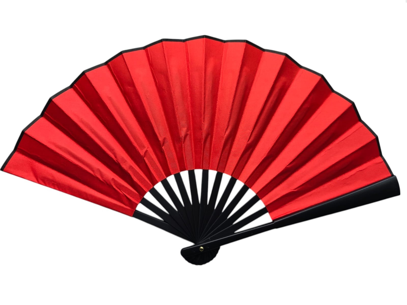 Plastik Kumas Yelpaze 12'li Kirmizi