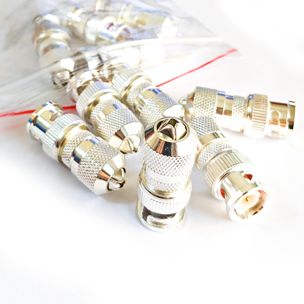 PowerGate BNC-05, Vidali, BNC Konnektor, 10 lu Paket