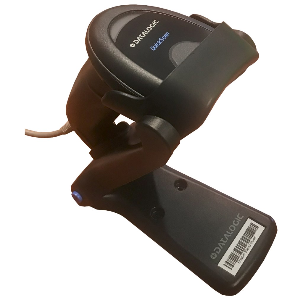 DATALOGIC Quickscan QD2220, EL Tipi, Laser, USB Kablolu, 1D, Barkod Okuyucu (Ayakli)