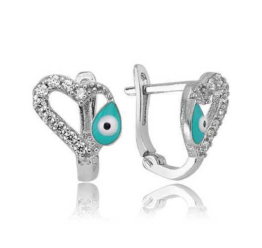 Gumus Kalp Figurlu Cocuk Kupesi