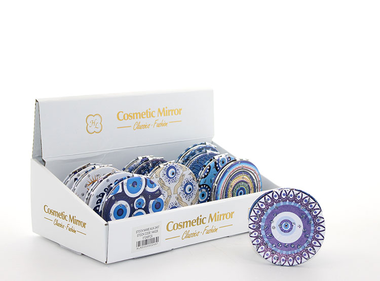 Tasli Nazar Boncuklu El Aynasi Ince