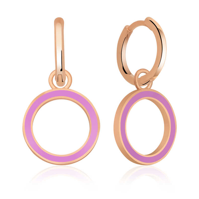 Gumus Fosforlu Lila Oval Kupe