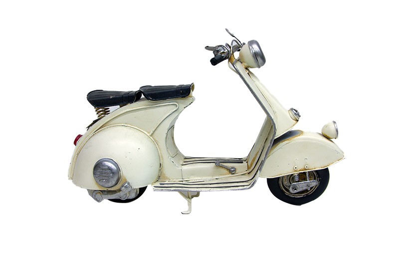 Dekoratif Metal Scooter