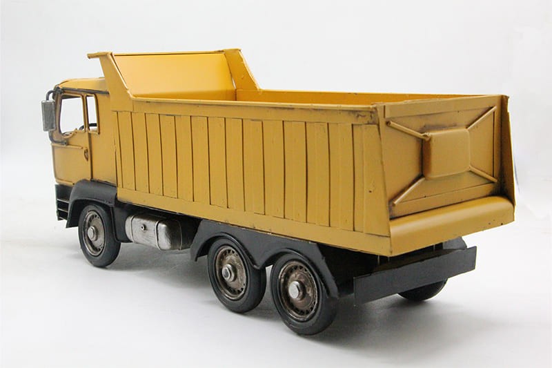 Dekoratif Metal Hafriyat Kamyonu