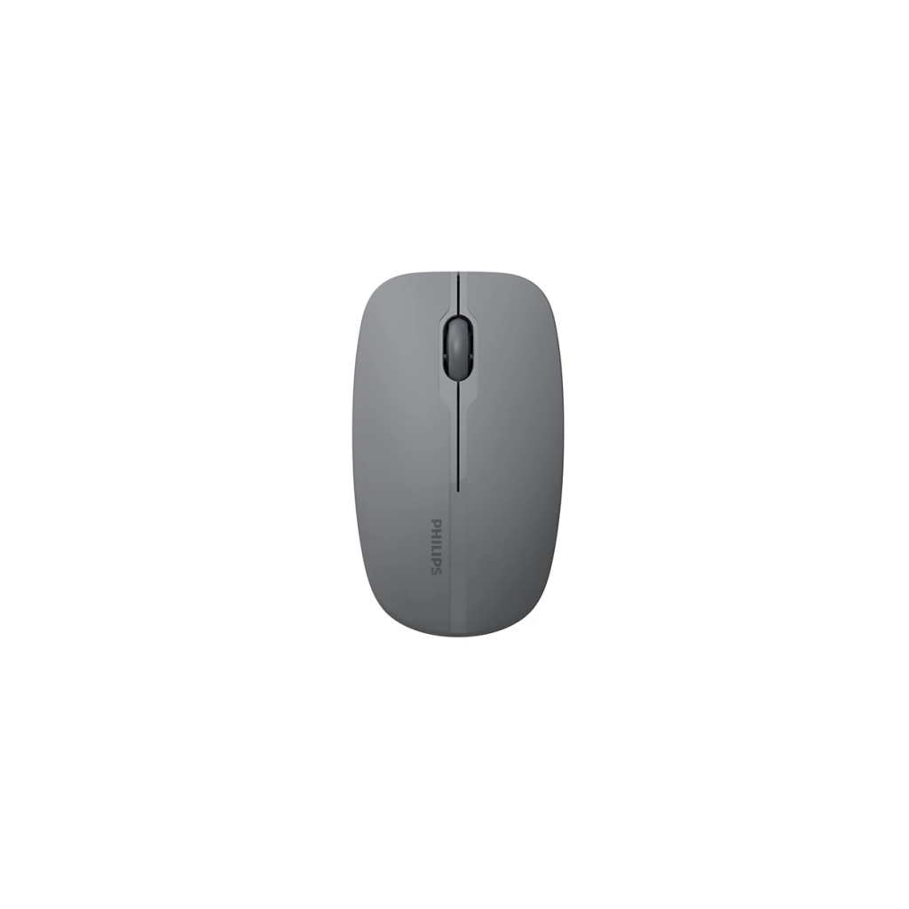 PHILIPS SPK7418G, Gri, USB Nano 2,4Gh ve Bluetooth Kablosuz, 1600dpi, Optic, 3 Tuslu Mouse