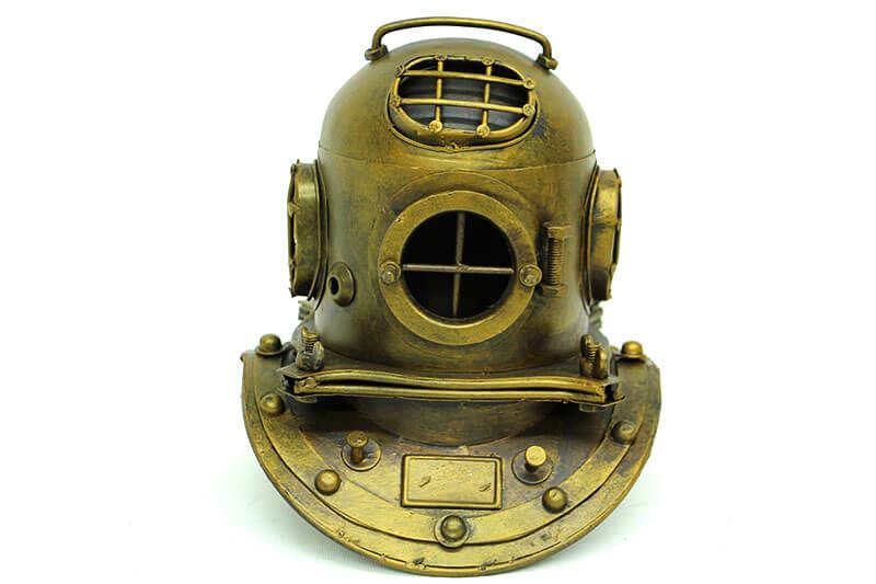 Dekoratif Metal Dalgic Basligi Vintage Biblo Ev Ofis Hediyelik