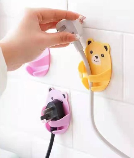 Ayicik Desenli Cok Amacli 4 lu Fis Tutucu