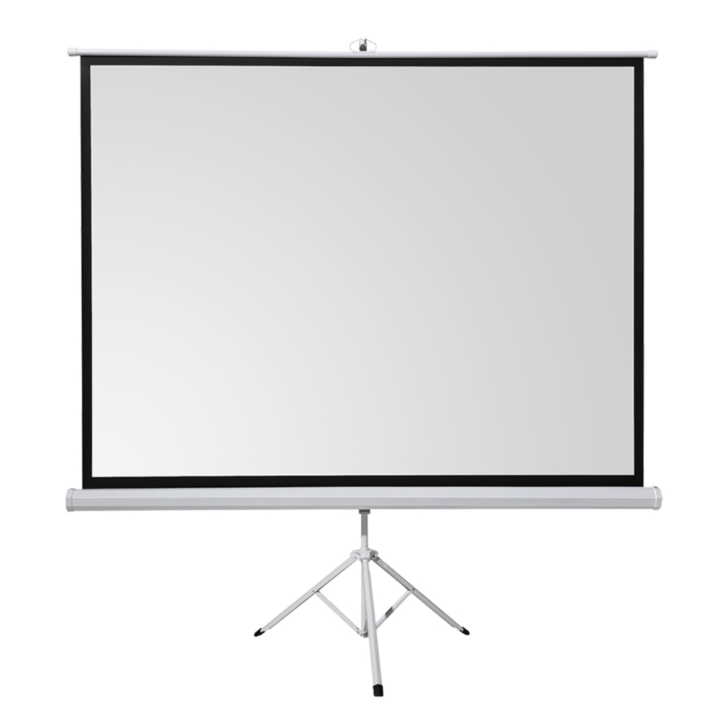 Everest TPP-240, 240x200, TRIPOD, PROJEKSIYON PERDESI, Arkasi Siyah Fonlu, Tasinabilir Ayakli Model