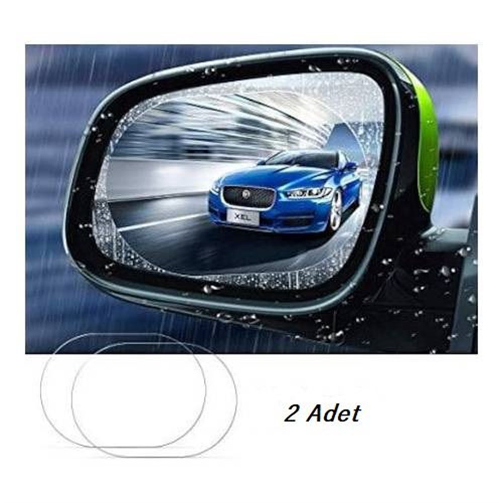 Oto Araba Yan Ayna Yagmur Kaydirici Film (Cift)
