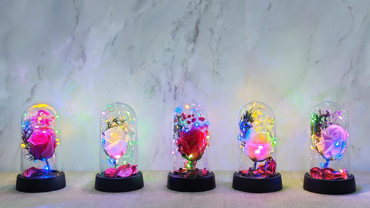 Isikli Muzikli Romantik Buyuk Gul