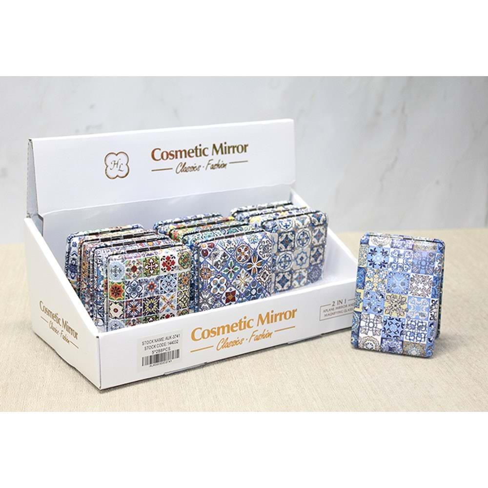 Tasli El Aynasi Dikdortgen Kalin