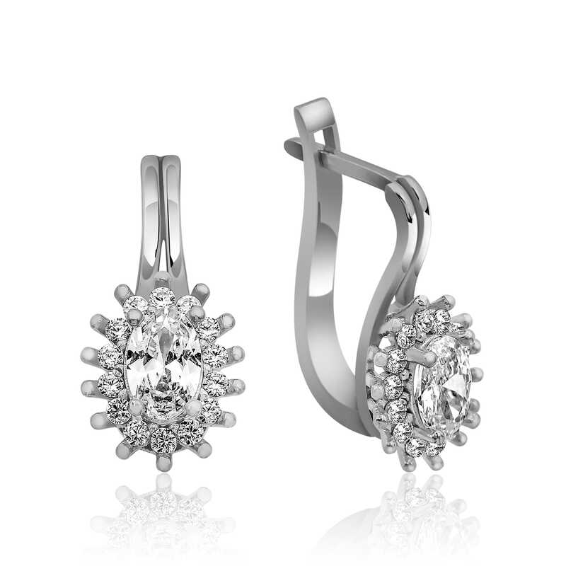 Gumus Mengecli Oval Kesim Kupe