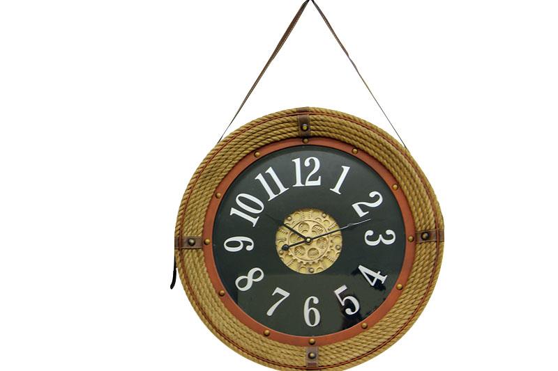 Saat Carkli Askili Duvar Saati Dekoratif Ev Ofis Hediyelik