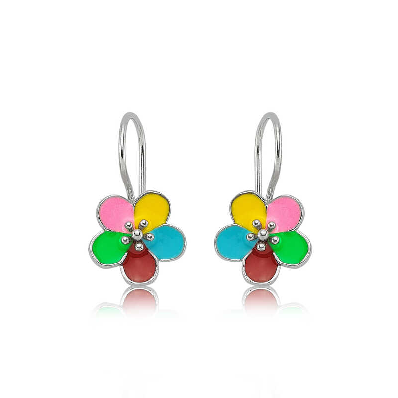 Gumus Sallantili Cicek Cocuk Kupesi