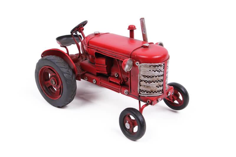 Dekoratif Metal Traktor Vintage Hediyelik