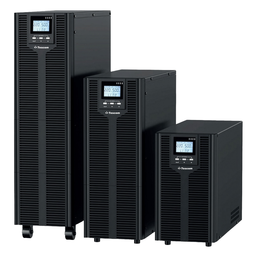 TESCOM Teos+ 10 KVA Online 3F/1F UPS (900960164) (20x7A Aku)