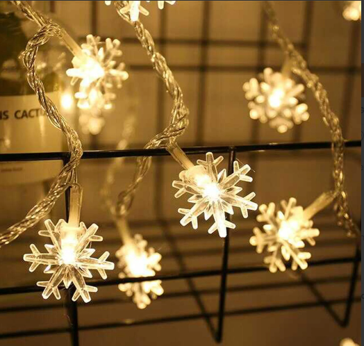 Kar Tanesi 5m 28 Led Gun Isigi Kar Tanesi:4cm