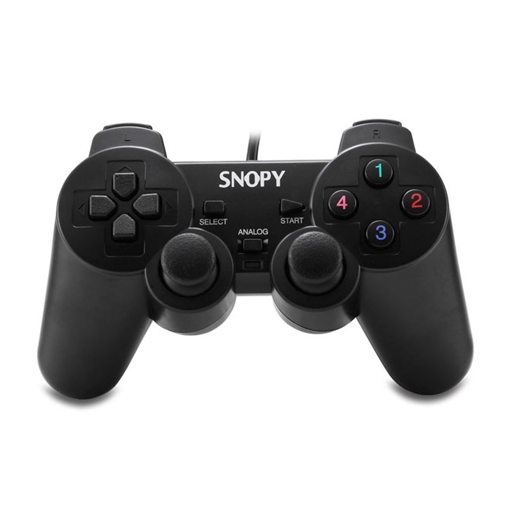 SNOPY SG-401, USB/PC/PS3, 1.8mt Kablolu, Cift Titresimli, GAMEPAD