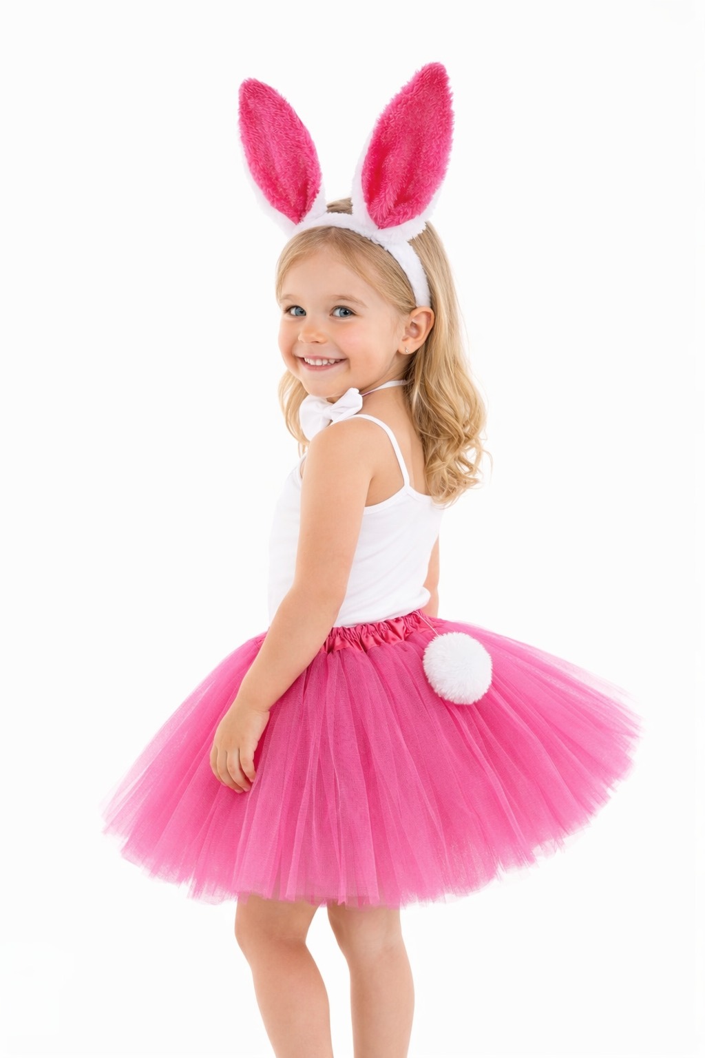 Fusya Tavsan Kostum Seti Kiz Cocuk – Tutu Etekli 4 Parca
