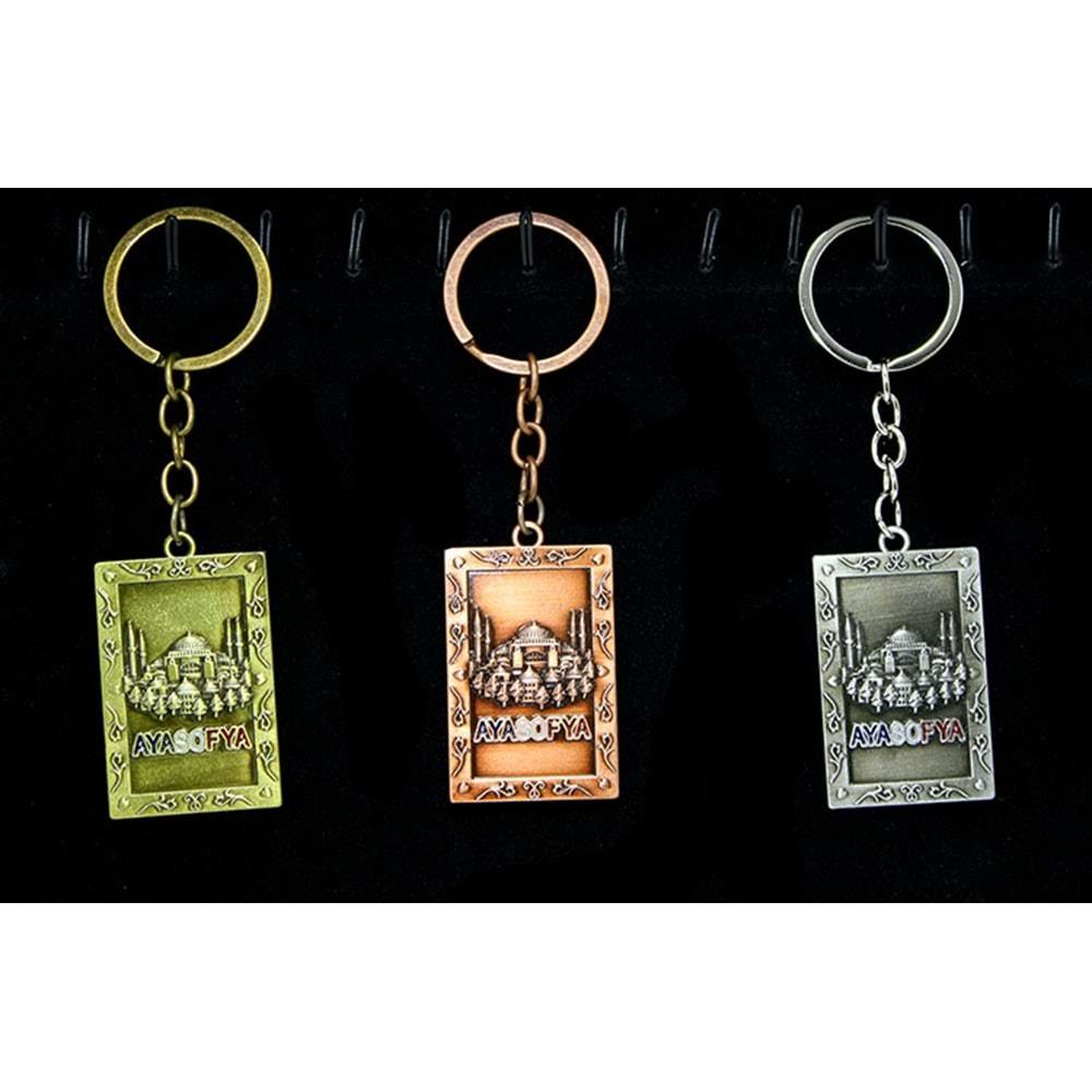 Metal Ayasofya Anahtarlik
