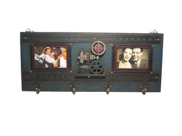 Dekoratif Metal Aski Cerceveli Sinema Temali Hediyelik