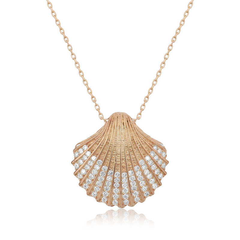 Gumus Istiridye Kolye