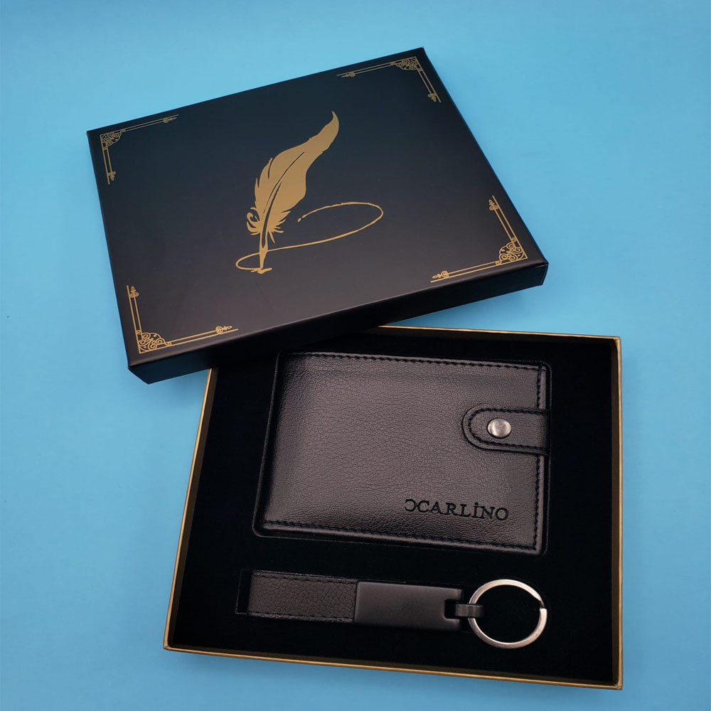 Hediyelik Cuzdan Anahtarlik Set