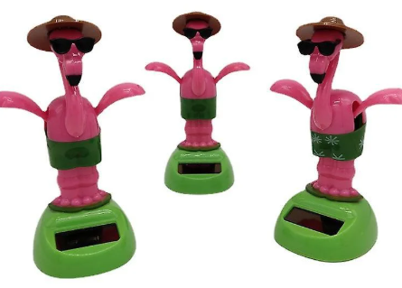 Gunes Enerjili Solar Sallanan Flamingo