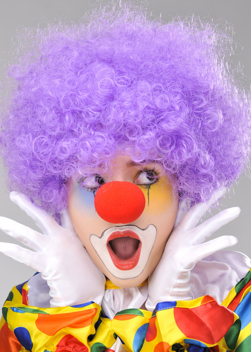 Parti Aksesuar Kivircik Afro Bonus Peruk Takma Sac Kirmizi Burun Seti