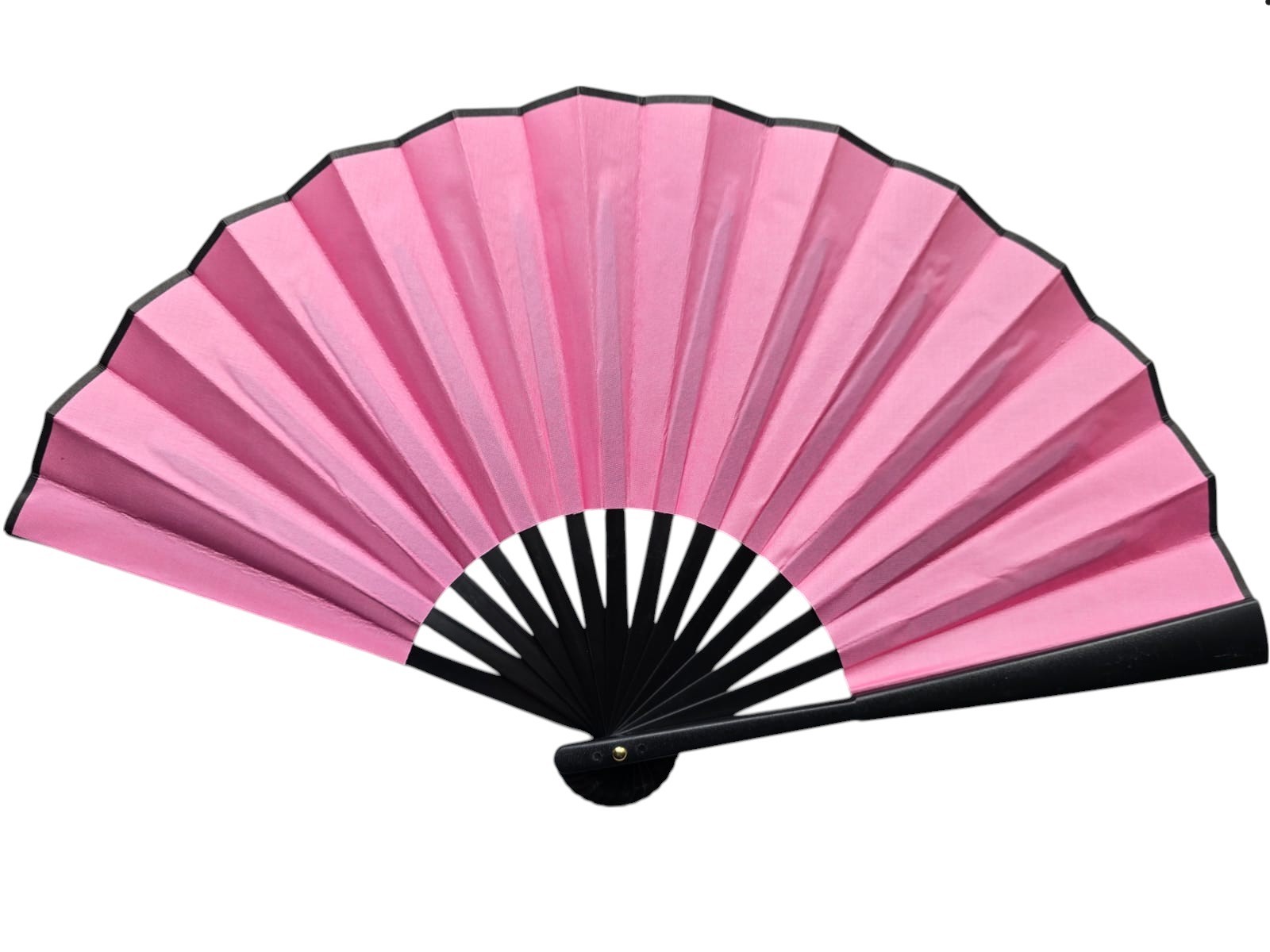 Plastik Kumas Yelpaze 12'li Pembe