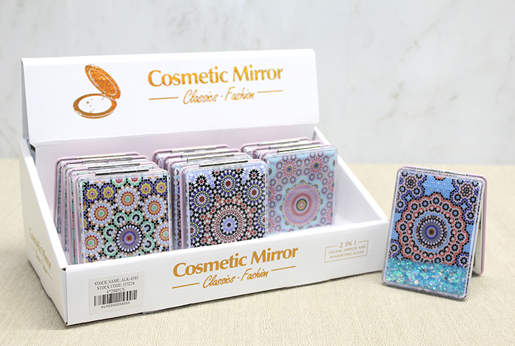 Mandala Desenli Hareketli Sulu El Aynasi