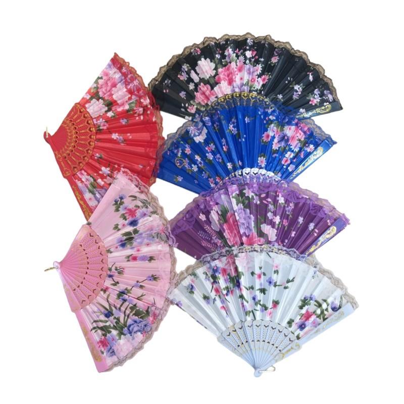 Yelpaze Karisik Renk 12 Adet