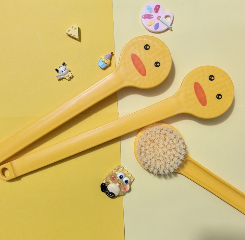 Ordek Tasarimli Yumusak Uclu Vucut Kese Fircasi