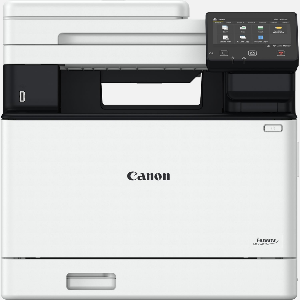 CANON i-SENSYS MF754CDW, Renkli Lazer Yazici, Tarayici, Fotokopi, Fax, Wifi, Lan, Duplex, ORIJINAL TONERLI