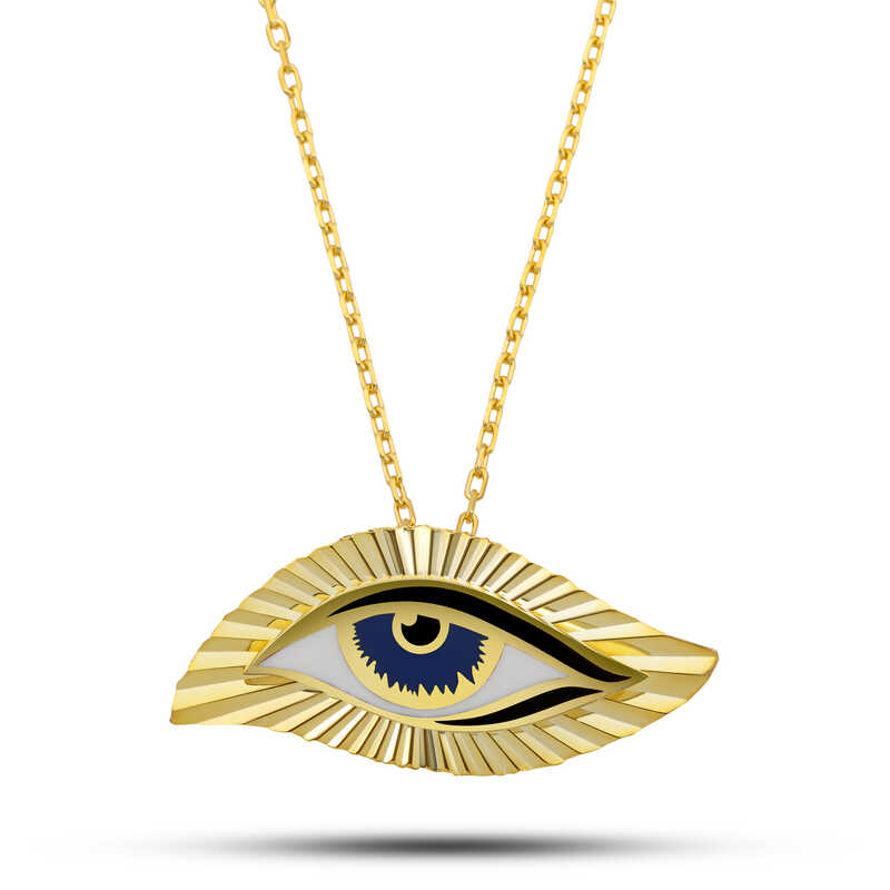 Gumus Gold Gecenin Gozu Kadin Kolye