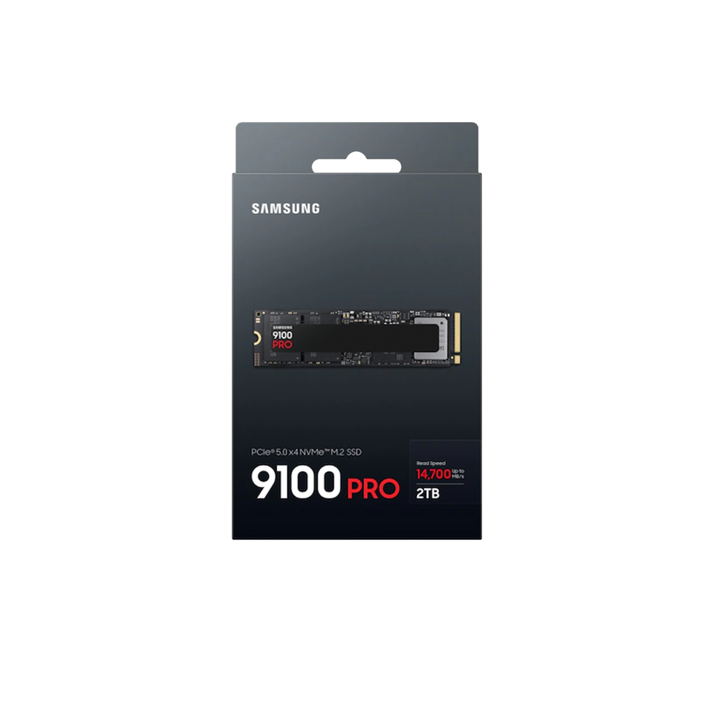 SAMSUNG MZ-VAP2T0BW, 9100 PRO, 2TB, 14700/13400, Gen5, NVMe PCIe M.2 2280, SSD (Turkiye Distributoru Garantili)