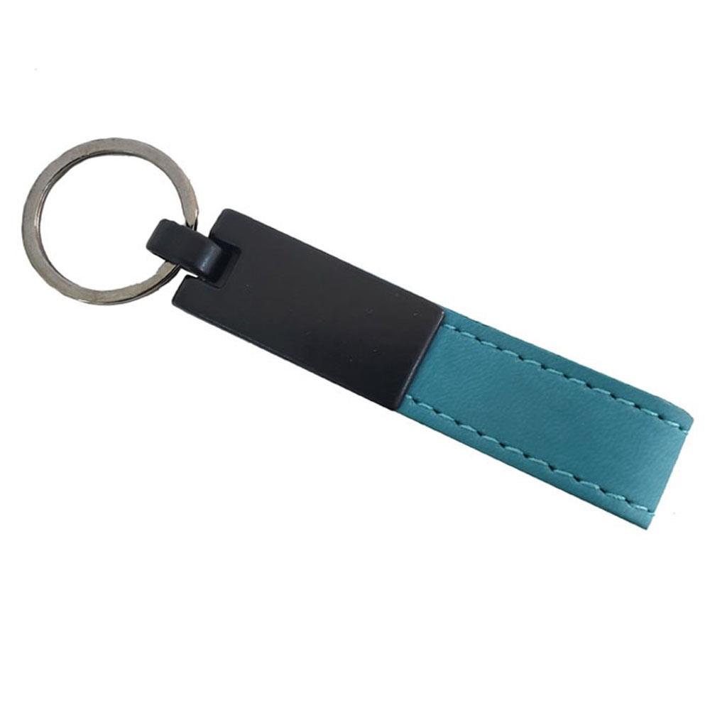 Metal Baslikli Deri Anahtarlik
