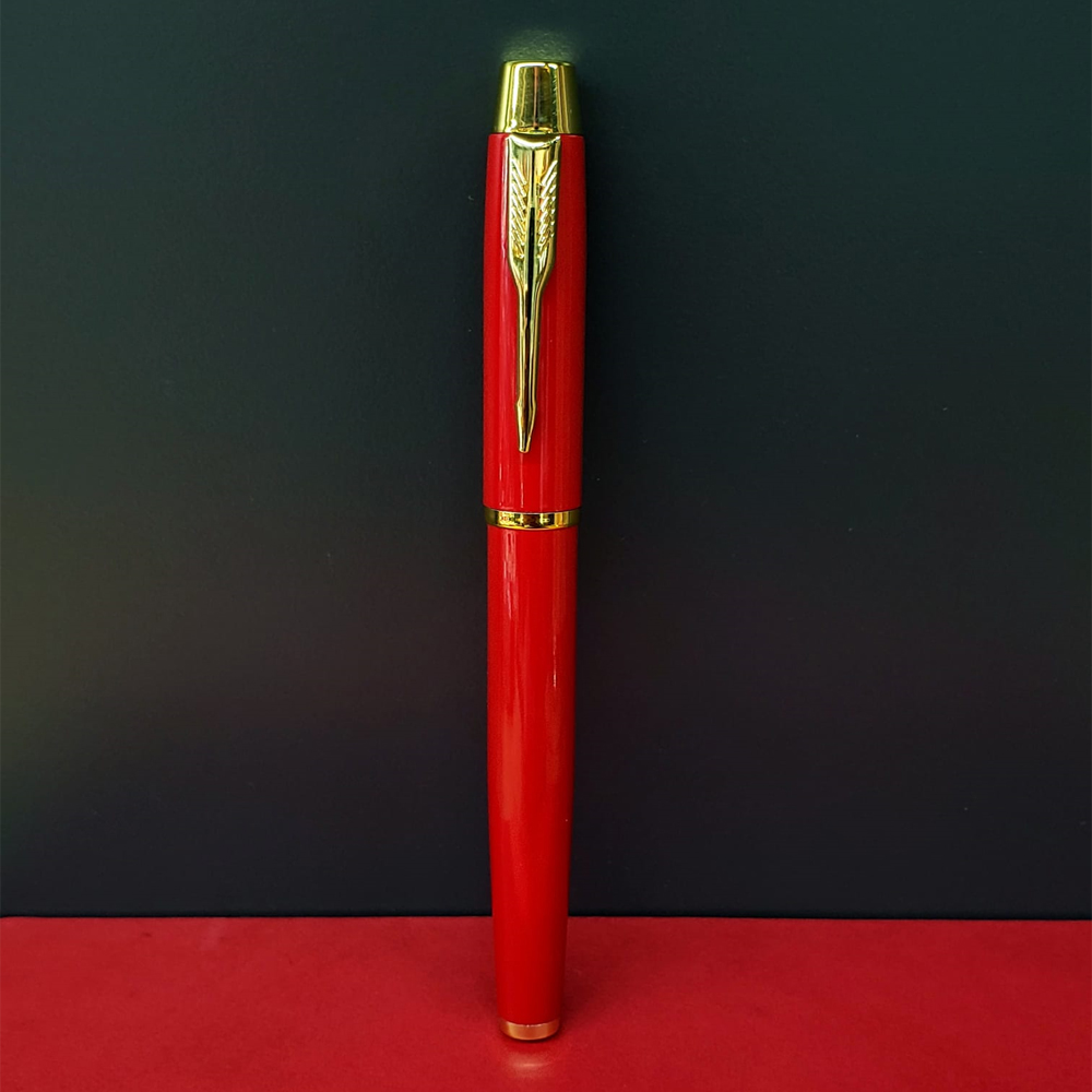 Metal Kirmizi Roller Kalem