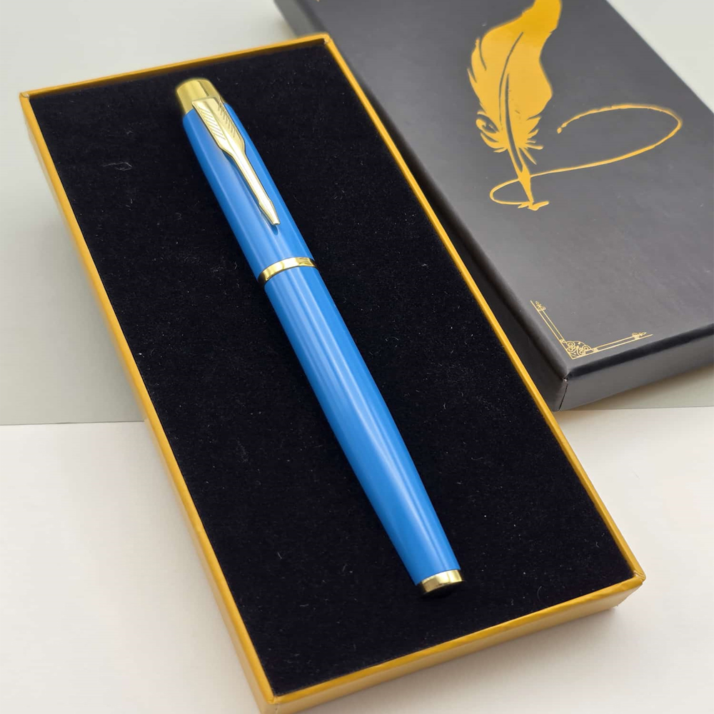 Ozel Kutulu Turkuaz Roller Kalem