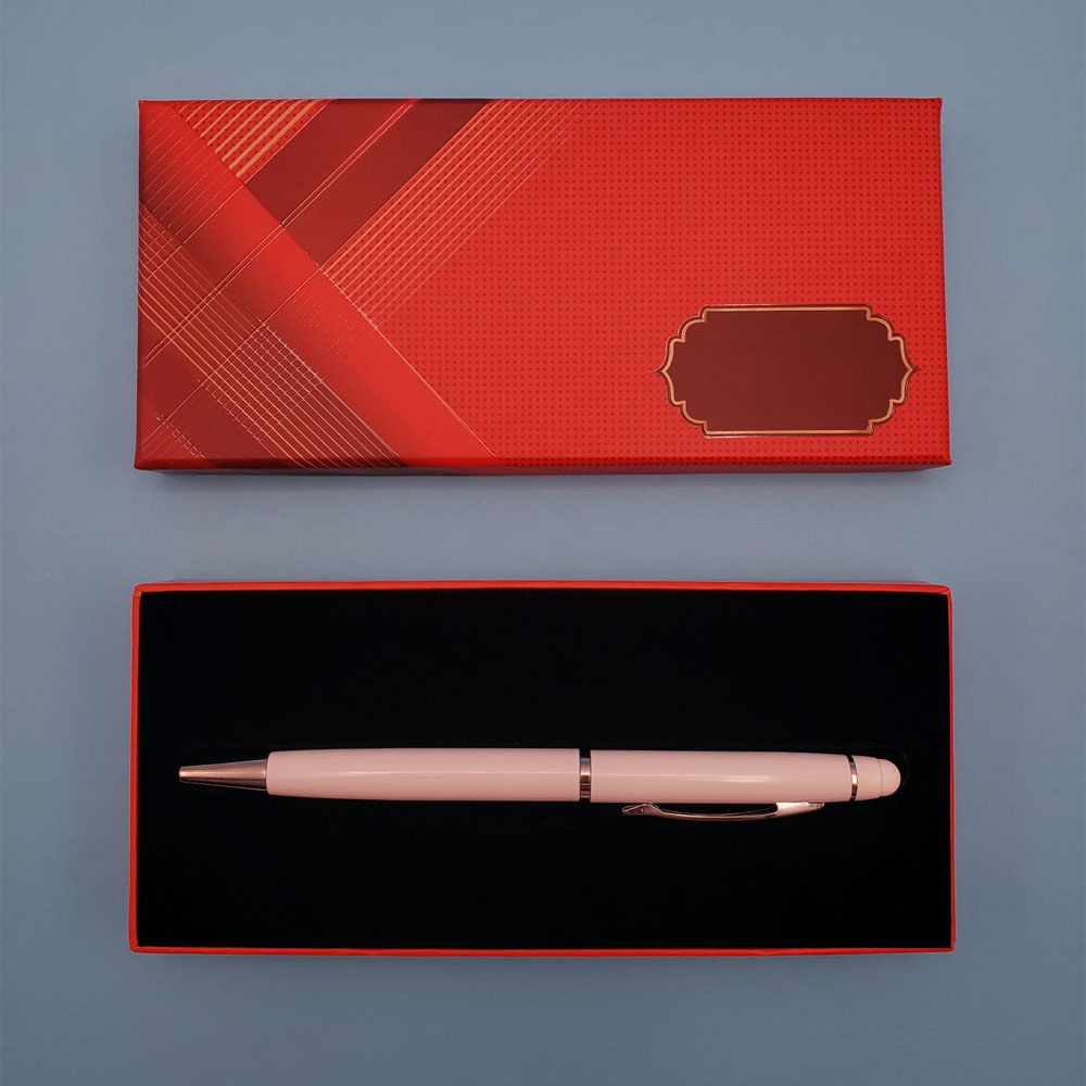 Kutulu Beyaz Tukenmez Kalem