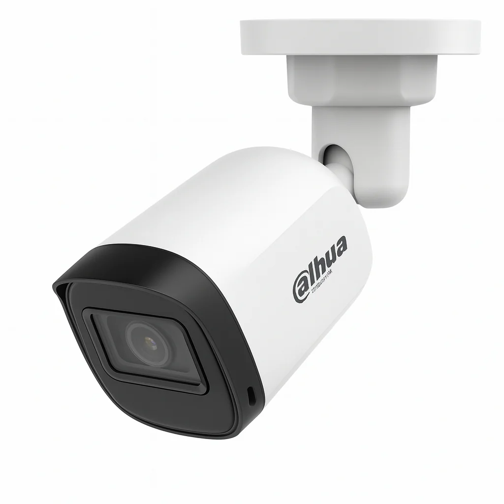 DAHUA HAC-B1A21-U-A-0360B, 2Mpix,  3.6mm Lens, 30 Mt Gece Gorusu, Dahili Mikrofon, Bullet Kamera