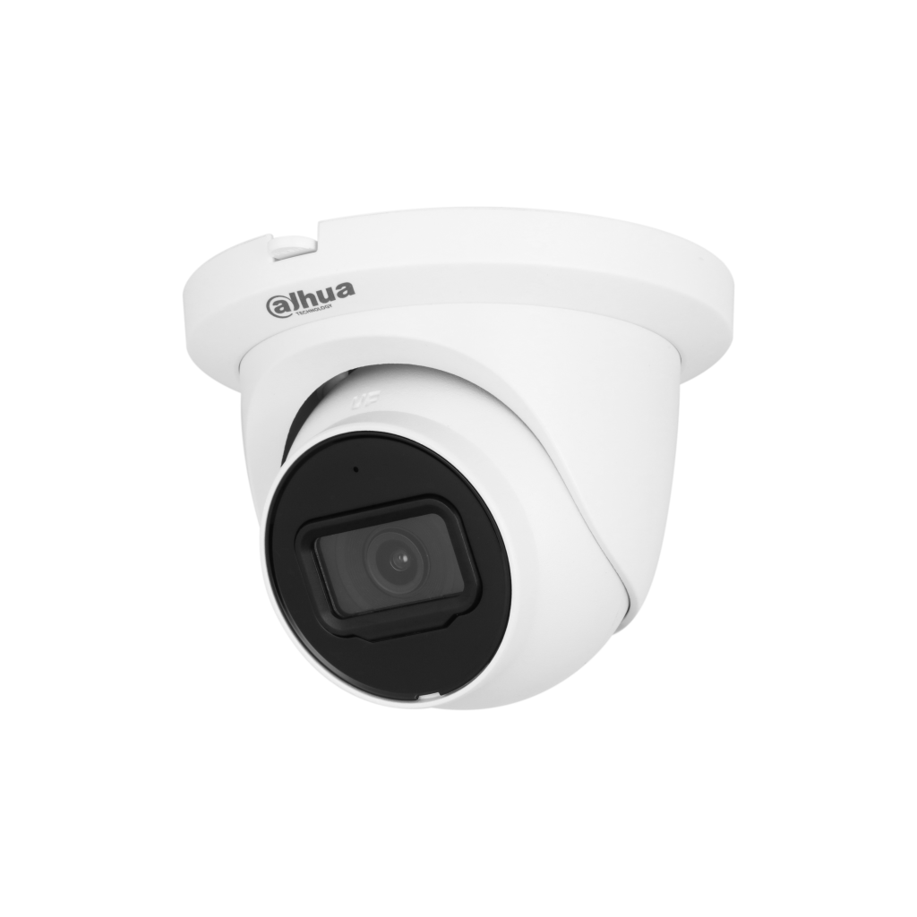 DAHUA IPC-HDW2241TM-S-0280, 2Mpix, 2,8mm Lens, H265+, 30Mt Gece Gorusu, Starlight IP67, Mikrofonlu, PoE Dome IP Kamera