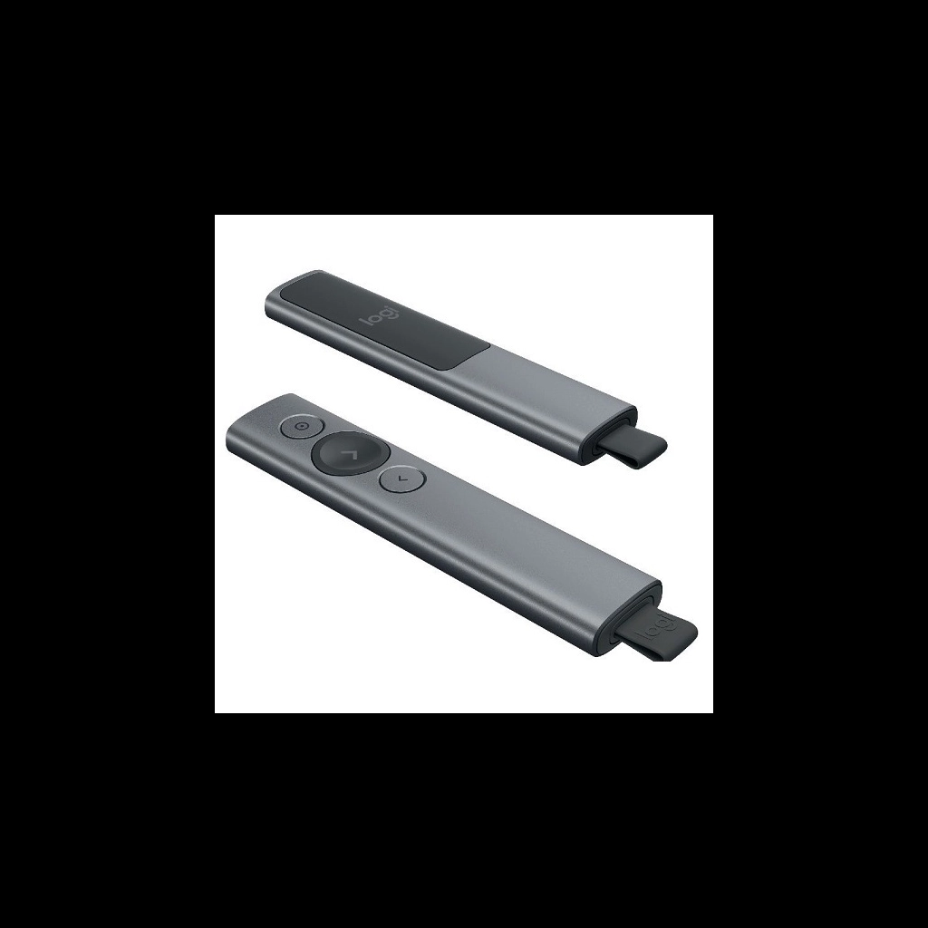 LOGITECH 910-004861, Spotlight Wireless Presenter, Sunum Cihazi (Gri)
