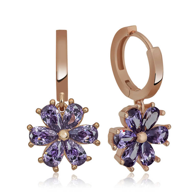 Gumus Mor Cicek Kupe