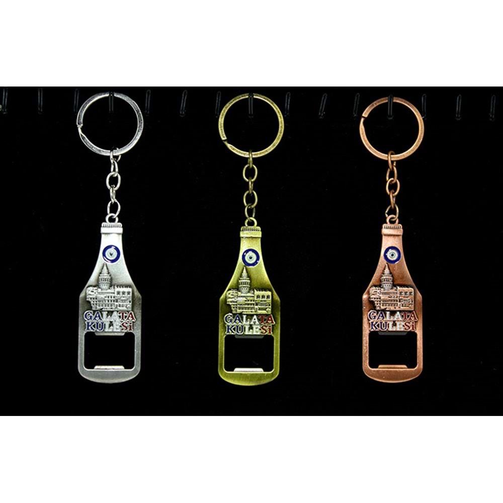 Metal Galata Kulesi Anahtarlik Acacak