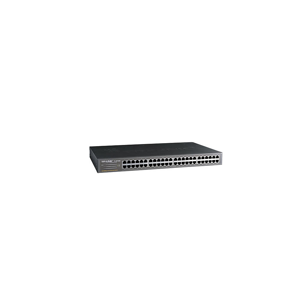 TP-LINK TL-SF1048 48 Port, Megabit, Yonetilmez, Celik kasa, Rackmount Switch