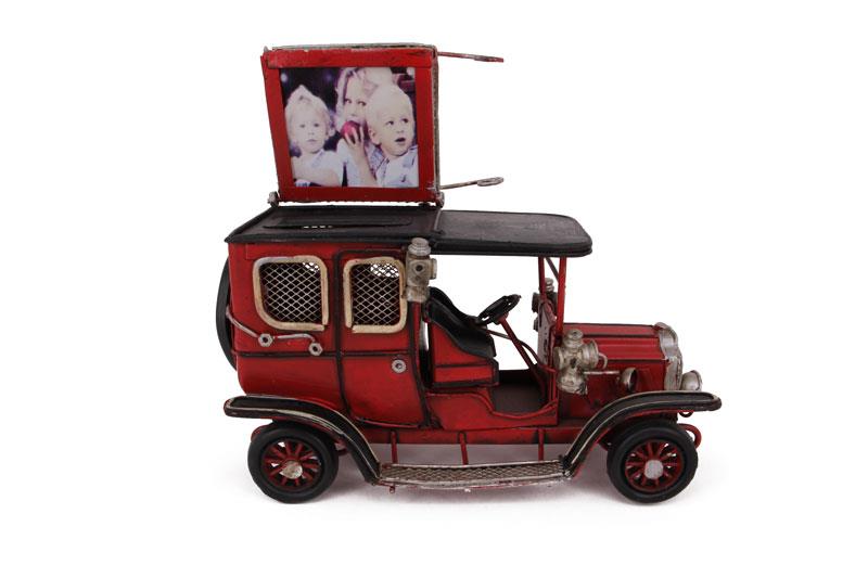 Dekoratif Metal Araba Cerceveli